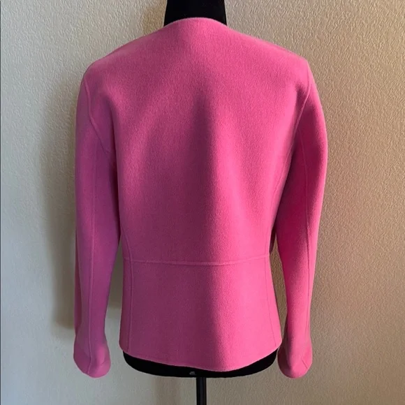 Eileen Fisher Pink Blazer Modern Tailored Design - Picture 5 of 13